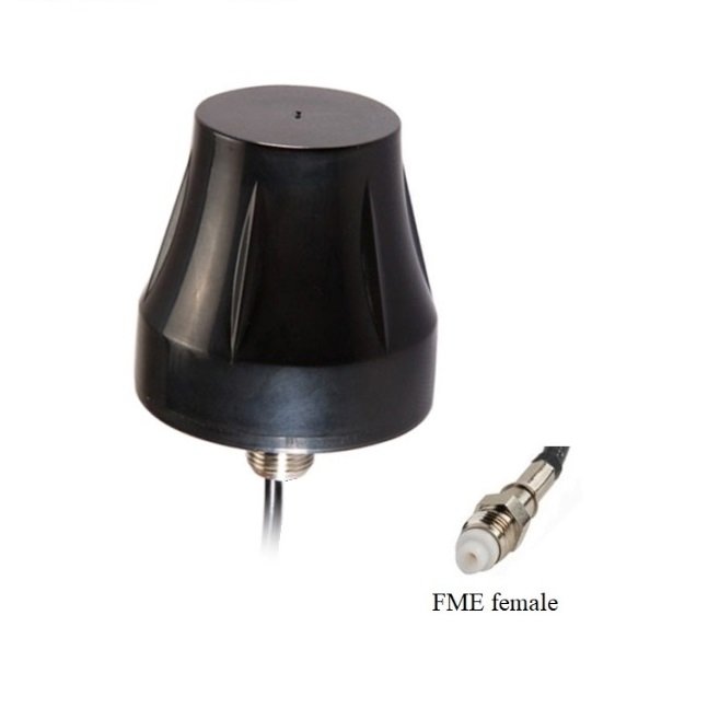 fme female waterproof IP67 beidou glonass gps antenna screw mount outdoor use high gain GPS glonass beidou active car antenna